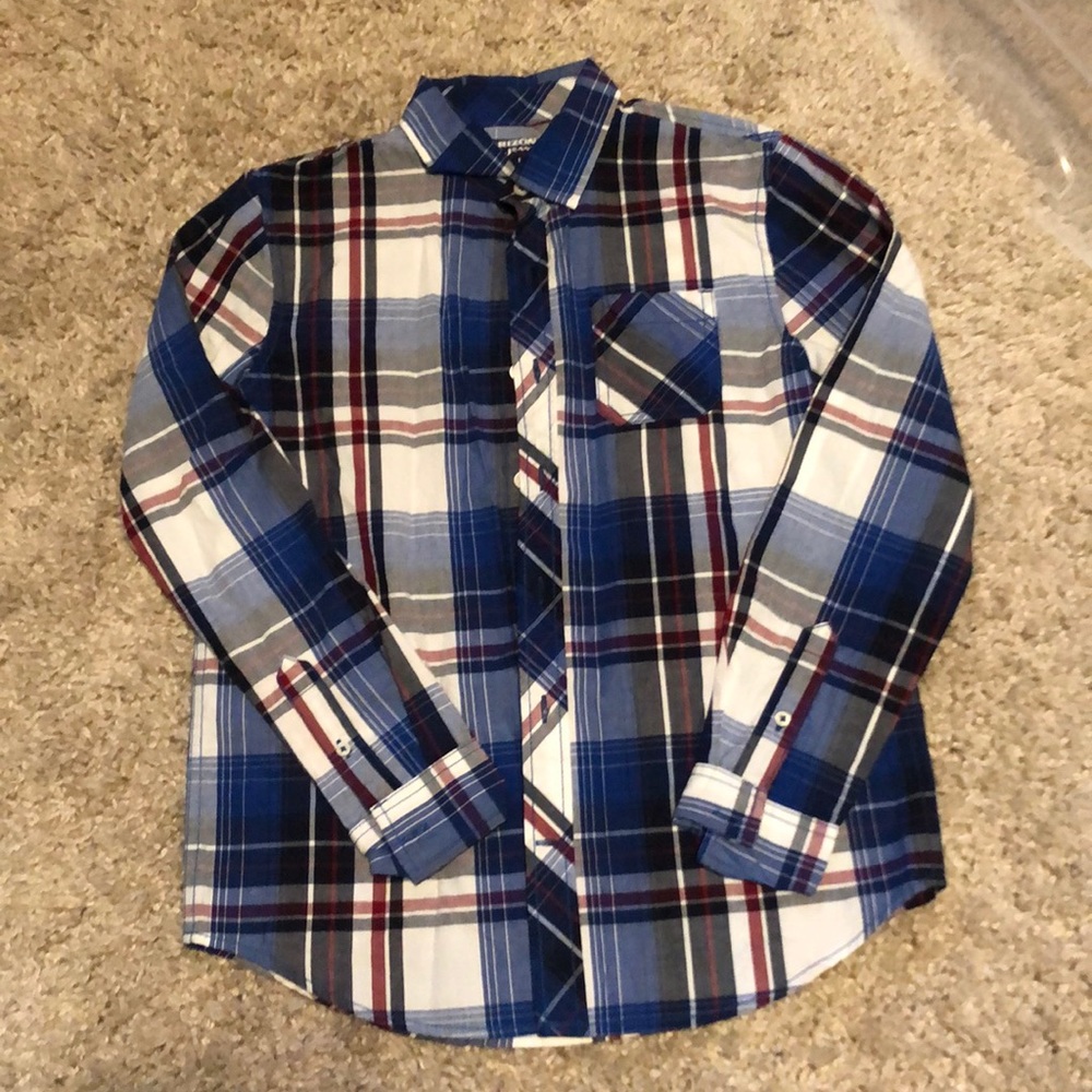 Youth Large Plaid Shirt